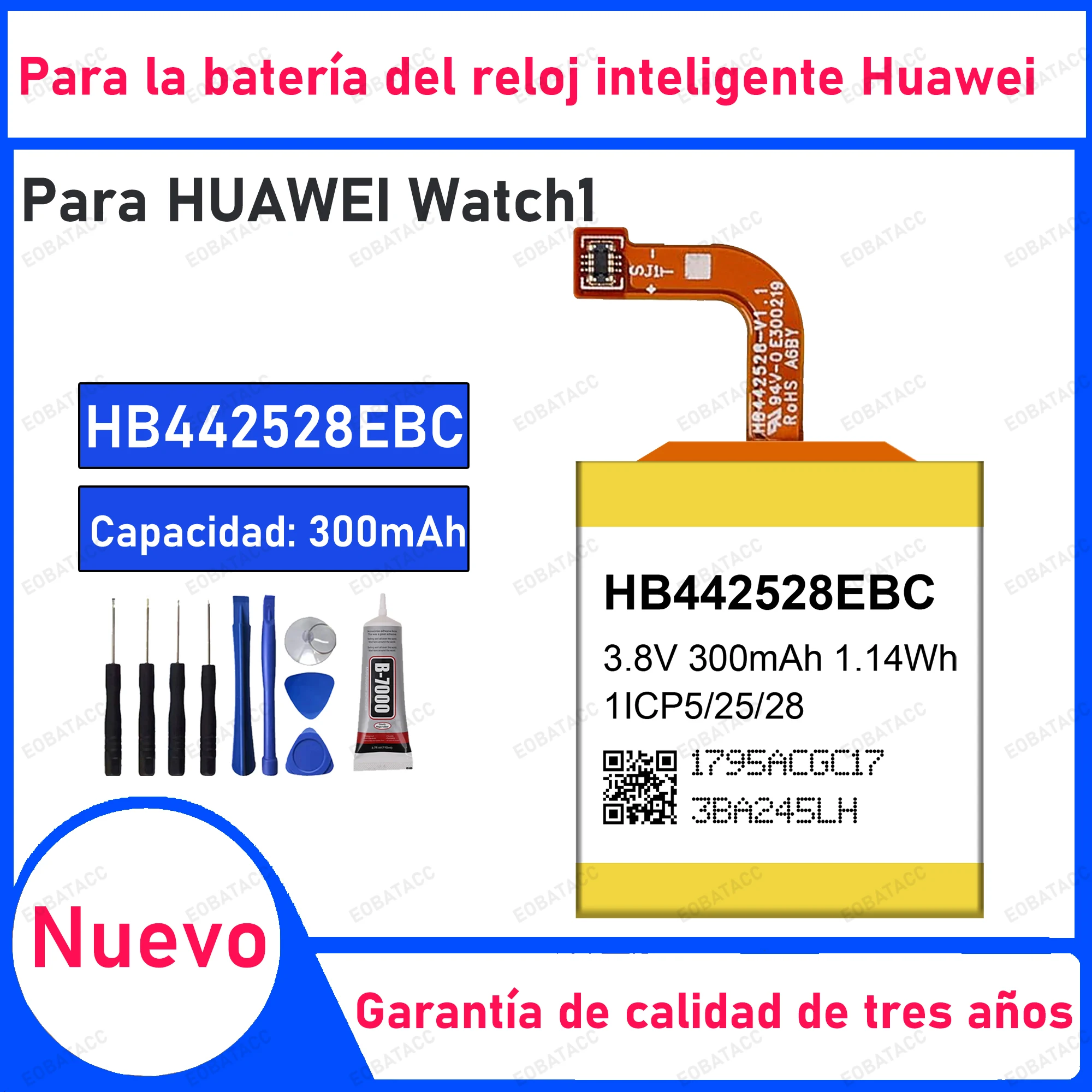 300Mah 100% New HB4…