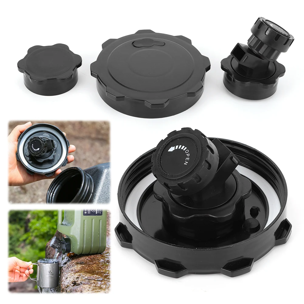 

Крышка ведра для воды для кемпинга с патрубкой, крышка контейнера для хранения воды, крышка ведра для питьевой воды для пикника на открытом воздухе