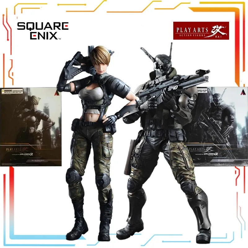

SQUARE ENIX PLAY ARTS модифицированная Готовая подвижная кукла Apple Nuclear War Chronicles Аниме Фигурка Модель Игрушки Подарки для мальчиков