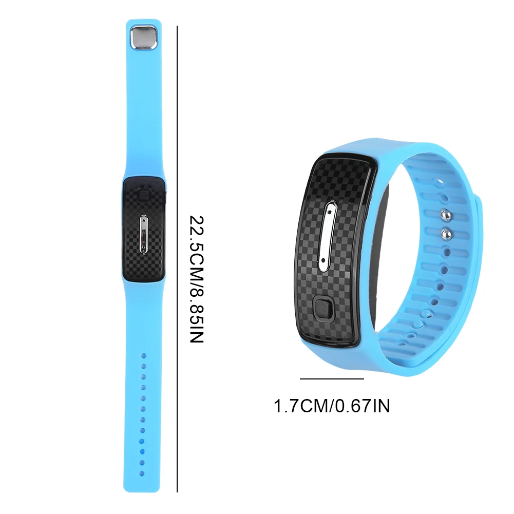 Ultrasonic Anti Mosquito Repellent Electronic Mosquito Repellent Bracelet Watch Portable Watch Mosquito Repellent Wristband Tool