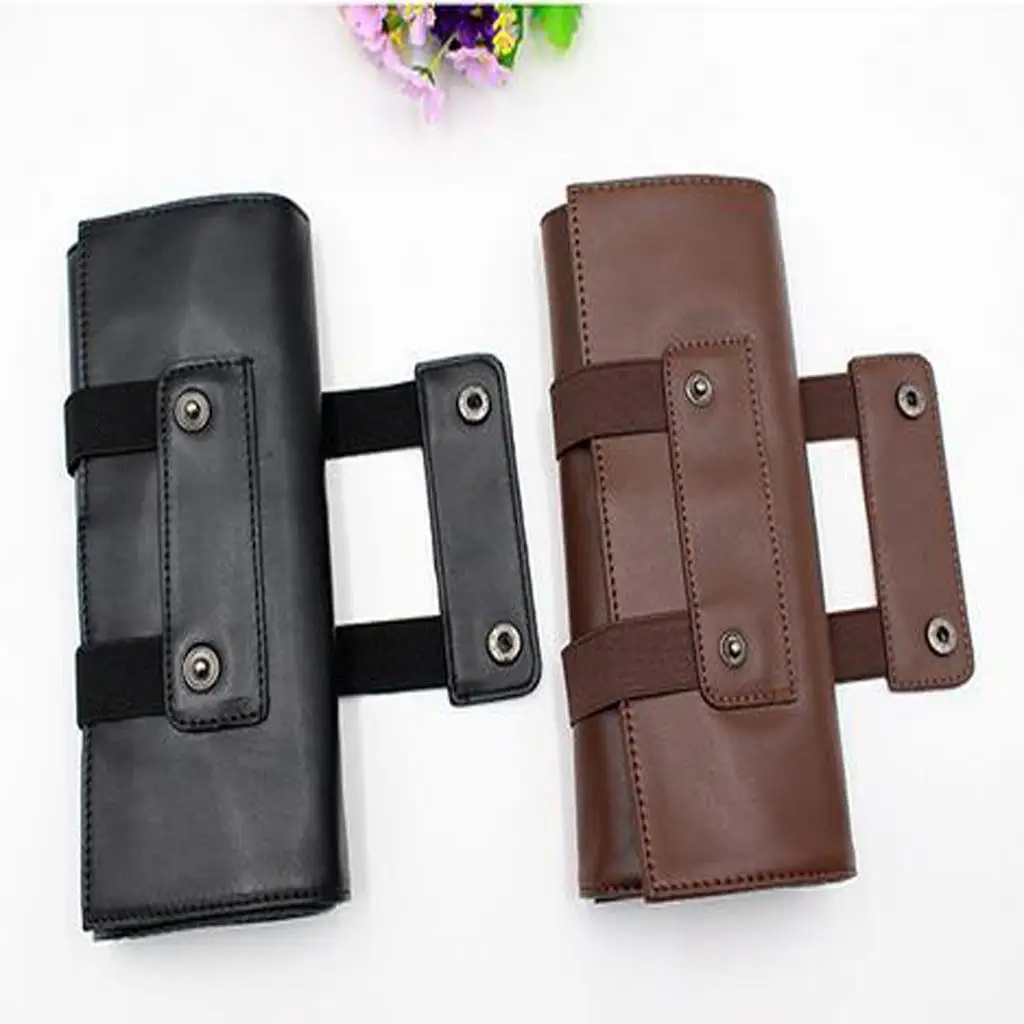 

Роликовая сумка из искусственной кожи, держатель для ножниц, парикмахерская, сумка для хранения волос