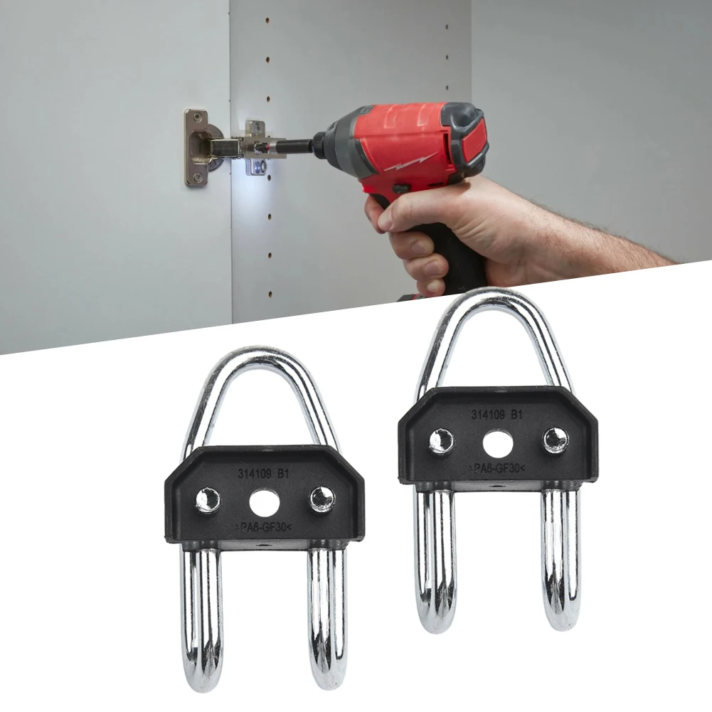 

Buckles Belt Hook Clip Hook Belt Buckle Easy to Install 2pcs Belt Clip with Screws for 2601 20 2650 21 18V Power Toos