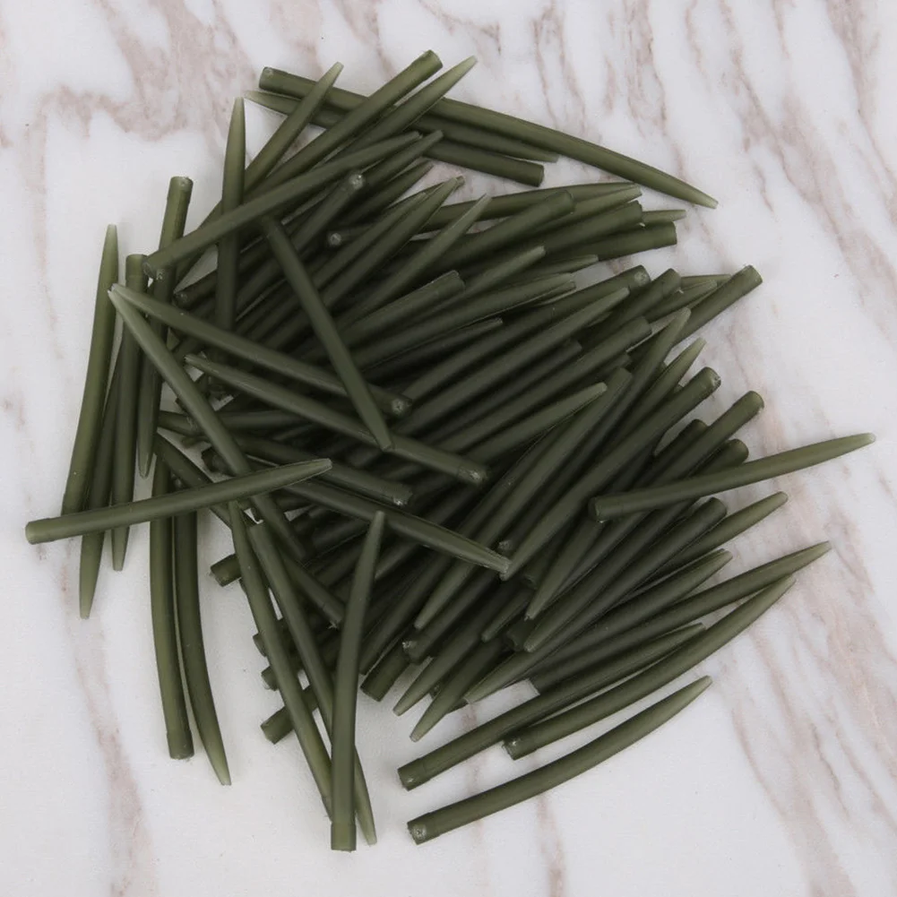 

2050100pcs Fishing Anti Rig Sleeves for Carp Fishing Hook Tackle Designed to Reduce Tangles and Improve Casting Performance