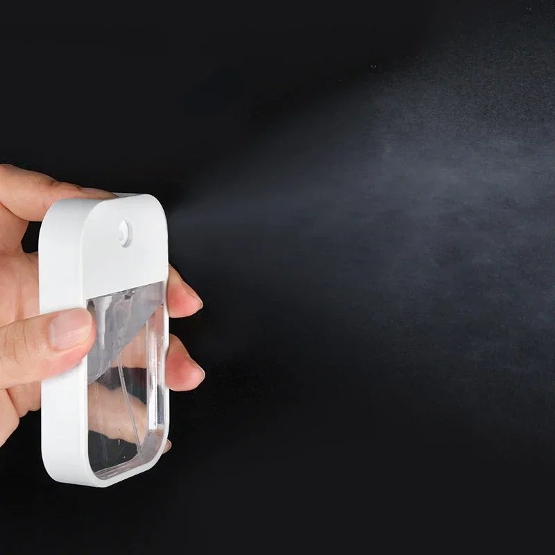 45ml New Portable Refillable Bottles Hand Sanitizer Alcohol 6 Color Mini Card Spray Bottle Travel Sub-bottling Cosmetics Press