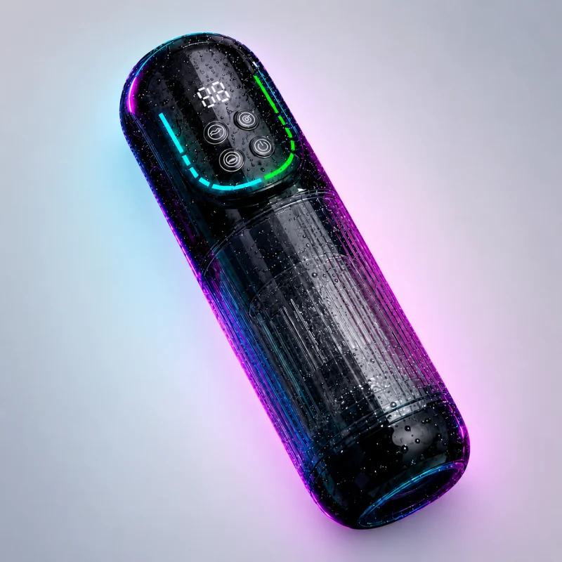 Multi Mode Male Masturbator with Thrusting Sucking Licking Rotating Electric Sexual Toy Real Vagina Massage Automatic Penis Pump
