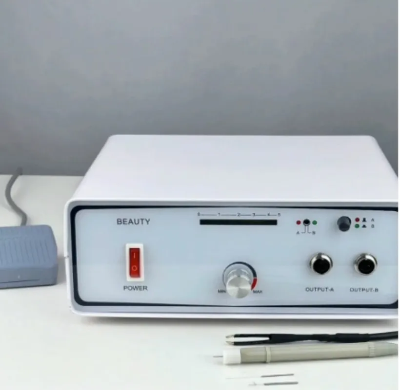 Portable Electrolysis Needle Hair Removal Machine Radio Frequency RBS Electric Needle-type Epilator For All Color Hair Remove