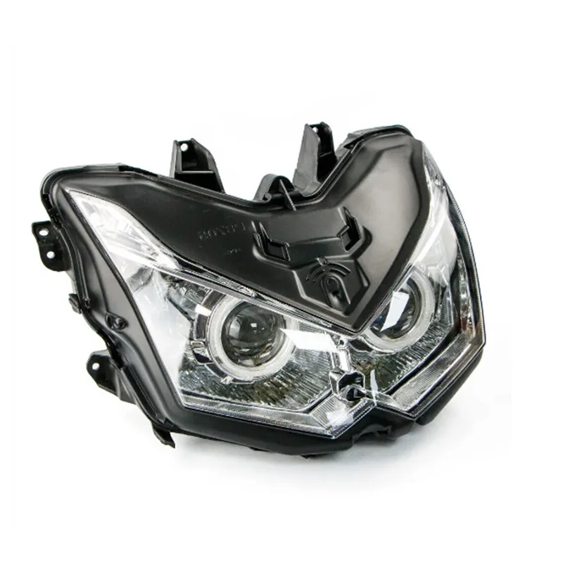 Fit For Kawasaki Z1000 2007 - 2009 Motorcycle Headlamp Angel Eyes HID Headlight Z 1000