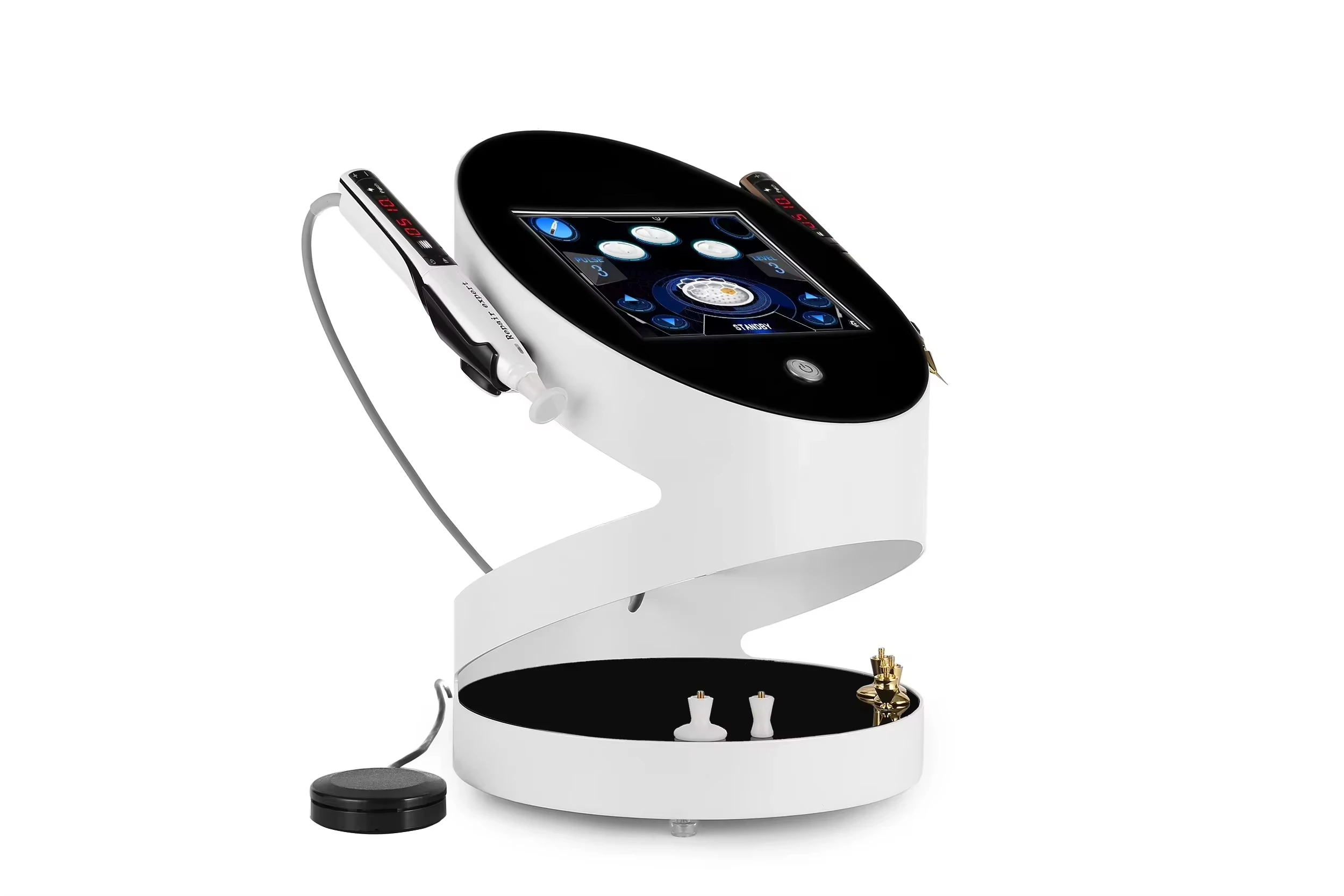 Portable 2-in-1 Cold Plasma Ozone Pen for Skin - usage example