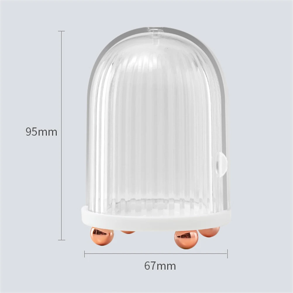 

Beauty Egg Storage Box Makeup Sponge Holder Container Pctg HIPS Material