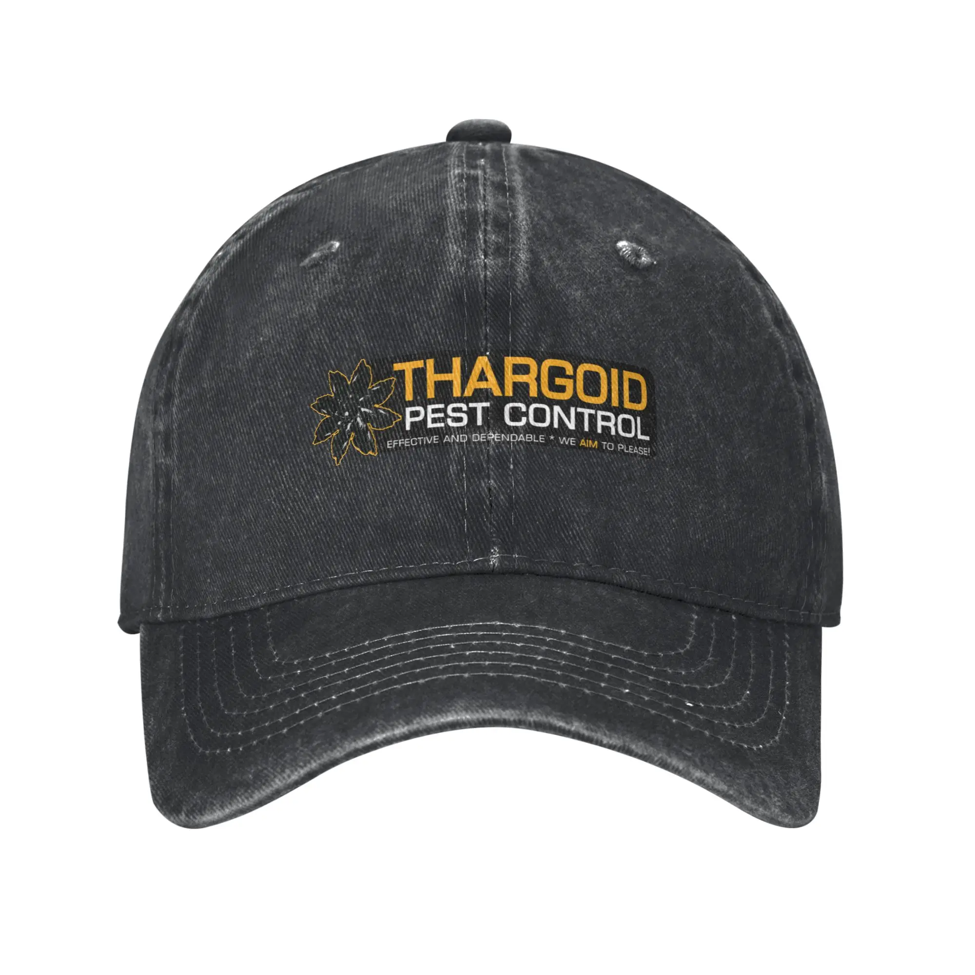 Fashion THARGOID PEST CONTROL YELLOW baseball cap  Couples Going Out Men's Caps