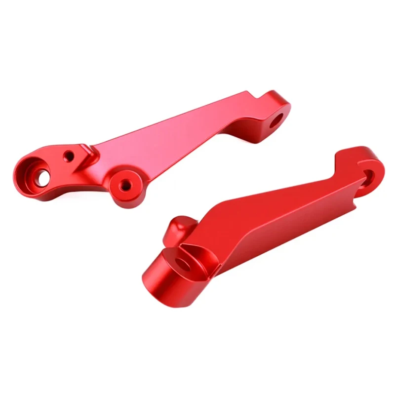 Custom CNC Precision Machining Aluminum Alloy Black Anodized Motorcycle Control Swing Arm