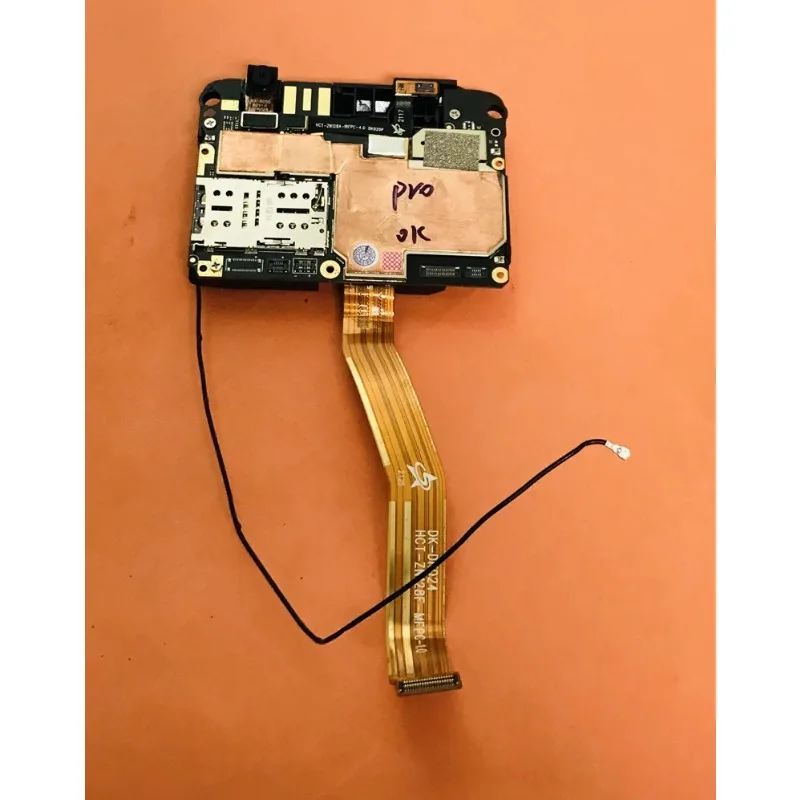 Original Motherboard 4G RAM +64G ROM Mainboard For Blackview BV6600 Pro MT6765V Octa Core 5.7