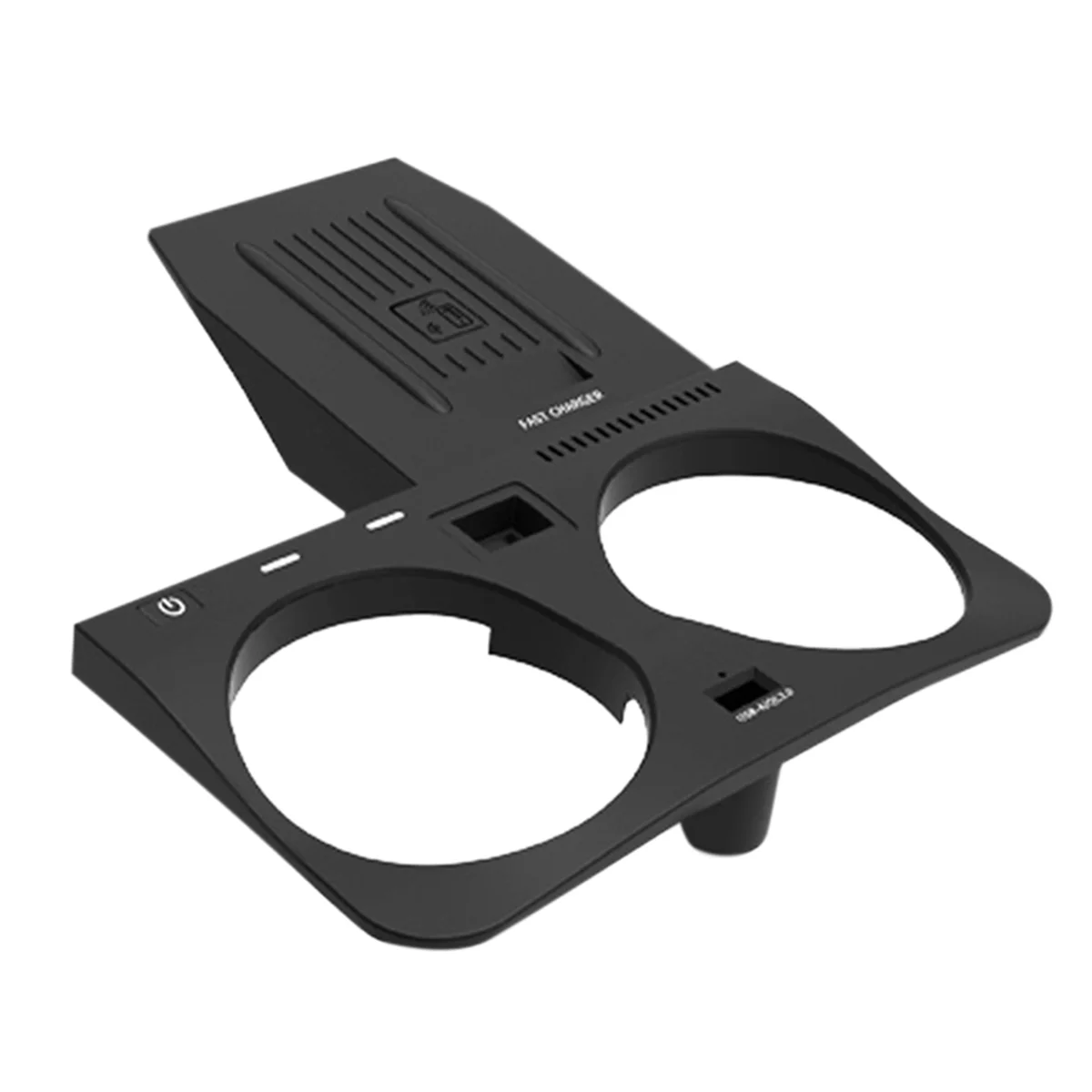 Carregador sem fio USB para carro para telefone, suporte rápido da almofada de carregamento sem fio, painel para BMW X5, X6, X7, 2019-22, 15W