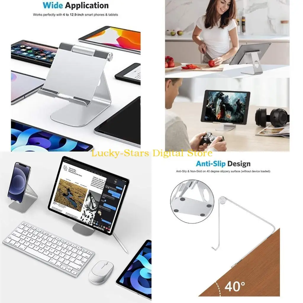 

T3EE TABLE Регулируемая держатель телефона Кроншень на рабочем столе Складывание универсальной подставки Universal