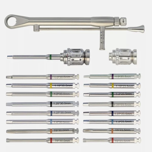 Destornillador de implante Dental, adaptador de llave de trinquete de torsión Nobel ITI 3i Megagen Osstem Dentium Thommen, destornillador Anthogry