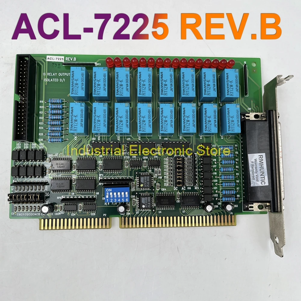 For ADLINK ISA Data Capture Card 16-Channels ACL-7225 REV.B