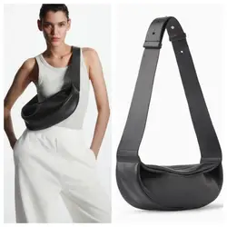 Sac à bandoulière en cuir véritable pour femme, sac à bandoulière personnalisé, initié, décontracté et polyvalent, haute qualité, simplicité, nouvelle mode, 2024