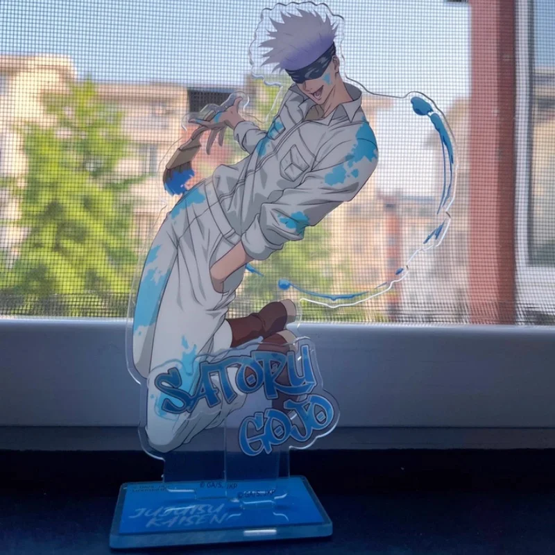 

Аниме дзюдзюцу кайсен персонаж Итадори Юдзи Годзё Сатору Фусигуро Мегуми акриловый стоячий настольный декор игрушка фанат коллекция подарок