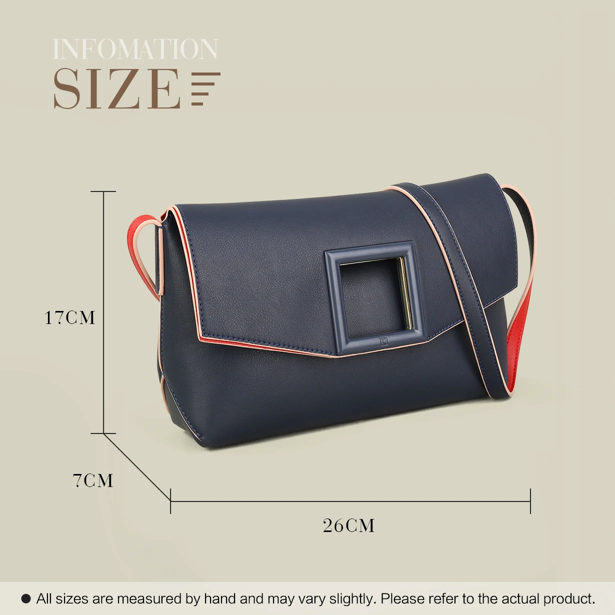 PG Neue Nischen-Luxus-Designer-Schultertasche, Achseltasche, Crossbody-Tasche für Damen, Modisches Nischenmarken-Design, Hochwertige Modetasche – Detail 26