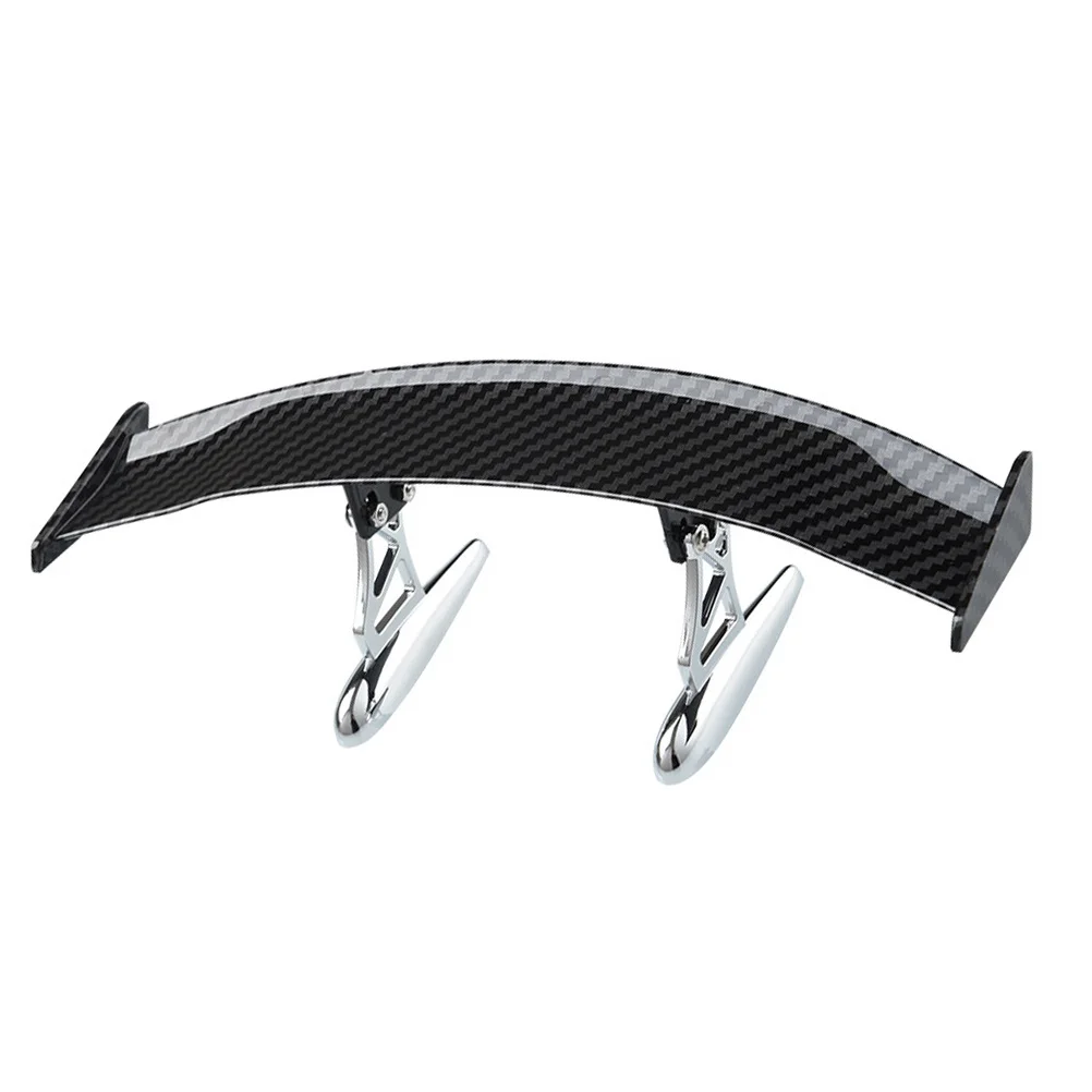 

Car Rear Roof Spoiler Abs Sturdy Durable High Speed Stability Simple Design Easy Install Tail Wing Modification Auto Rear Wing
