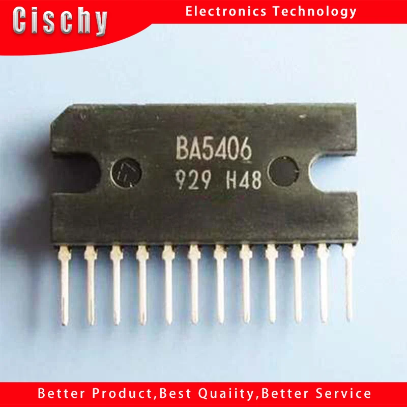 1pcs/lot BA5406 SIP-12 Dual Channel A / B Class Audio Power Amplifier Chip In Stock