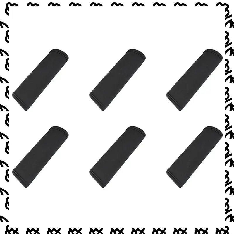 

A07I 6 шт. дорожные багажные бирки, чехлы на ручки и утолщенные чехлы на ручки для колясок