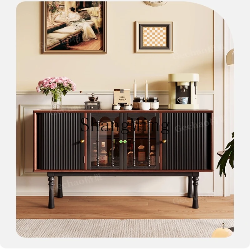 

ZYY Home Corridor Cabinet Retro Solid Wood TV Cabinet Medium Antique Living Room Storage Storage Storage Cabinet