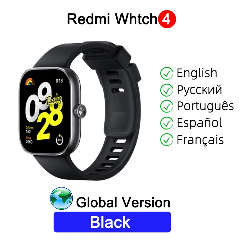 New! Global Version Watch 4 Ultra Large 1.97'' AMOLED Display GPS GNSS Smartwatch Bluetooth Phone Call Smart Sleep Monitoring