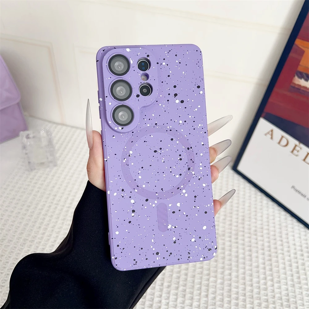 

CHAOYIDIANSilicone Phone Case for Samsung Galaxy S26 Ultra S25 S24 S23 S22 S21 Plus A56 A55 A36 A16 A26 for WirelessCharge Cover