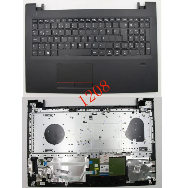 

New for Lenovo v510-15ikb laptop upper case Q 80ta FP W/KB tr 5cb0m1585