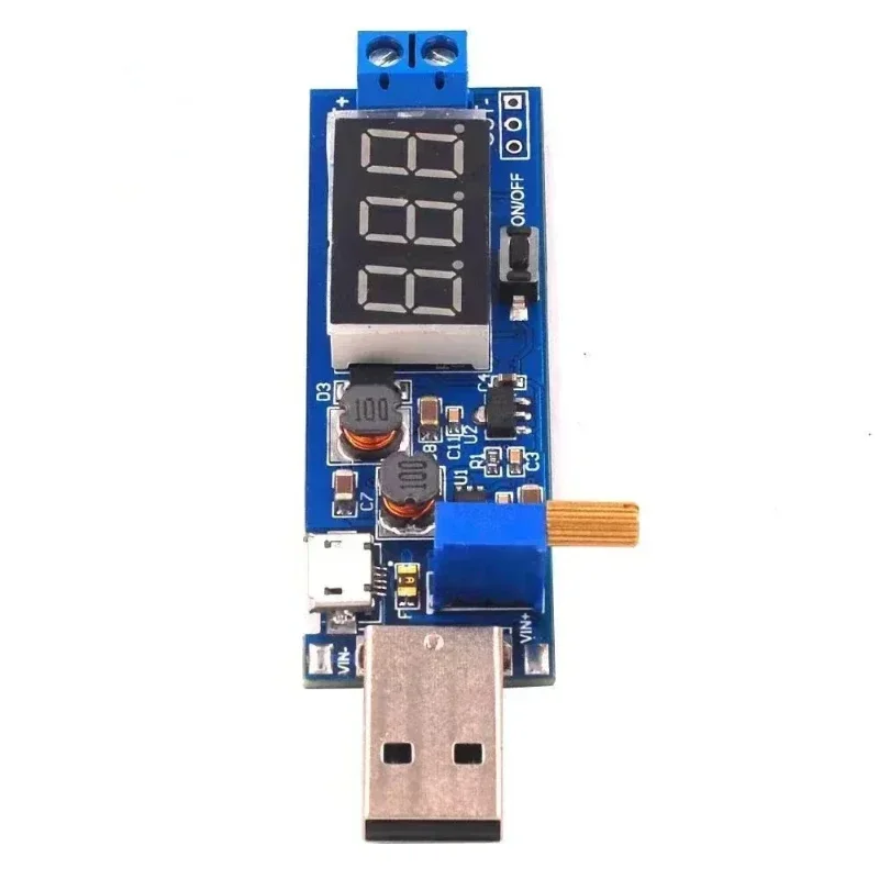 DC-DC 5V to 3.5V / 12V USB Step UP / Down Power Supply Module Adjustable Boost Buck Converter Out DC 1.2V-24V