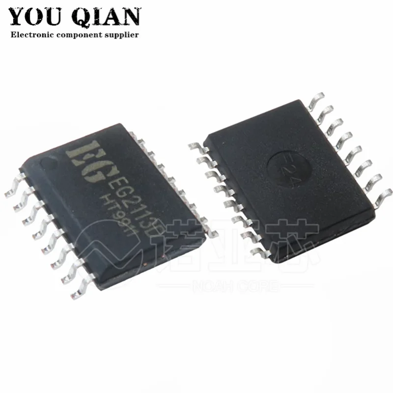 5Pcs New original EG2113D EG2113S patch SOP16 wide body inverter power half bridge driver chip