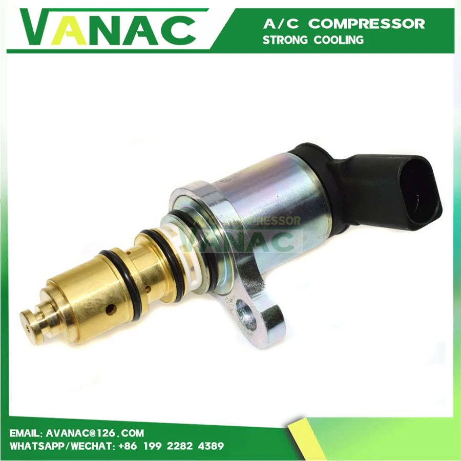 

New PXE13 PXE16 1K0820803G 1K0820803Q 1K0820803D 6Q0820803R AC Compressor Control Valve For VW Polo SKODA SEAT AUDI A2