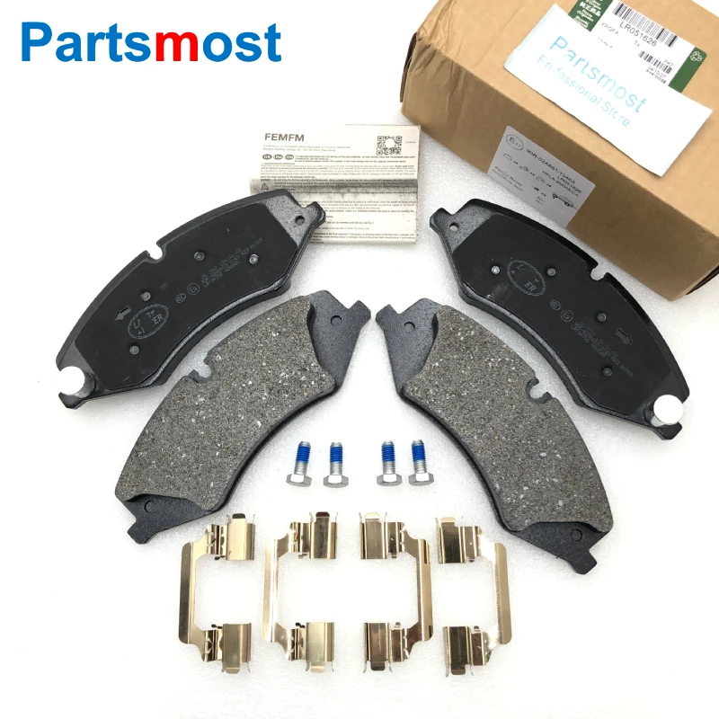 

LR032063 LR047859 LR051626 LR134700 Передние тормозные колодки левый и правый для Land Rover All New Discovery 4 Range Rover 2013- RR Sport 2010-