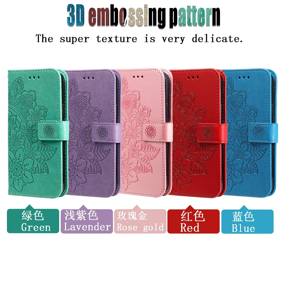 Magnetische Leder-Brieftaschenhülle für Xiaomi Redmi Note 15 Pro Plus 4G 5G Telefonbuchhülle mit Standfunktion Geprägte Blumen- und Schmetterlingsmuster – Detail 2