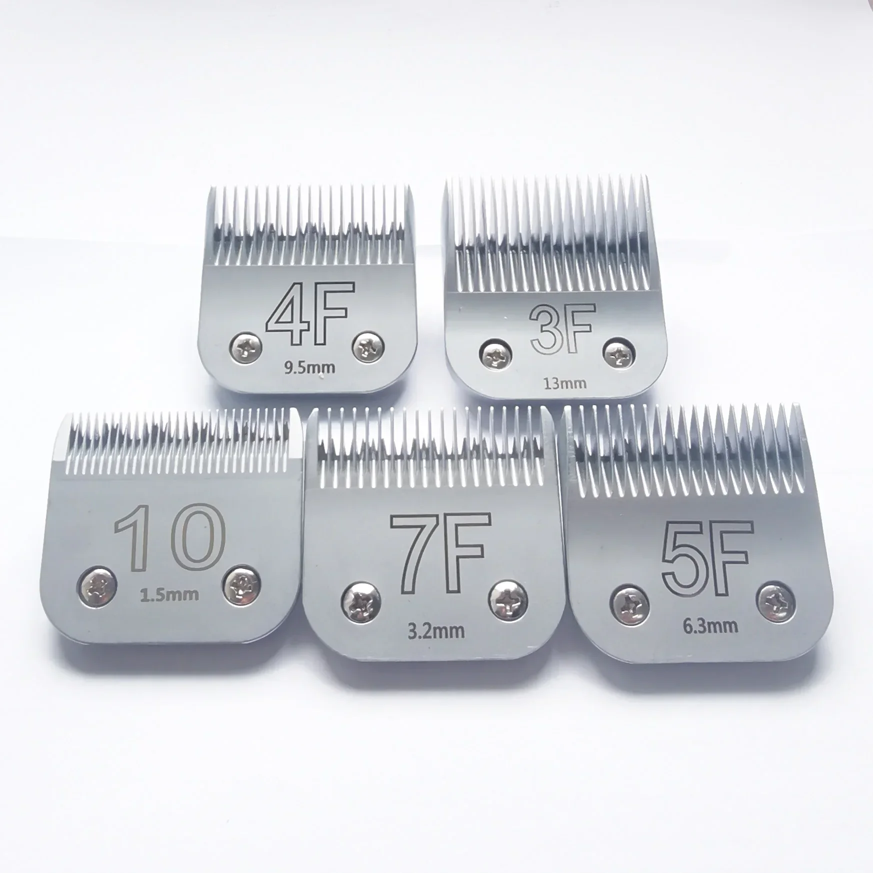 3F 4F 5F 7F 9# 10# 30# 40# 50# Professional Pet Dog Clipper Blade Fit Most Andis,Oster A5,wahl km Clippers animals Clippers