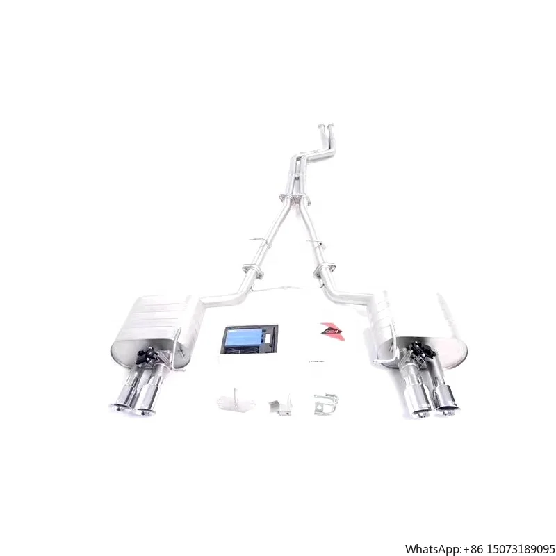 

Low Price Exhaust Catback Muffler with Electric Valve Control and Carbon Fiber Tips for 528 530 F10 F18 2.5 3.0 M5 Style