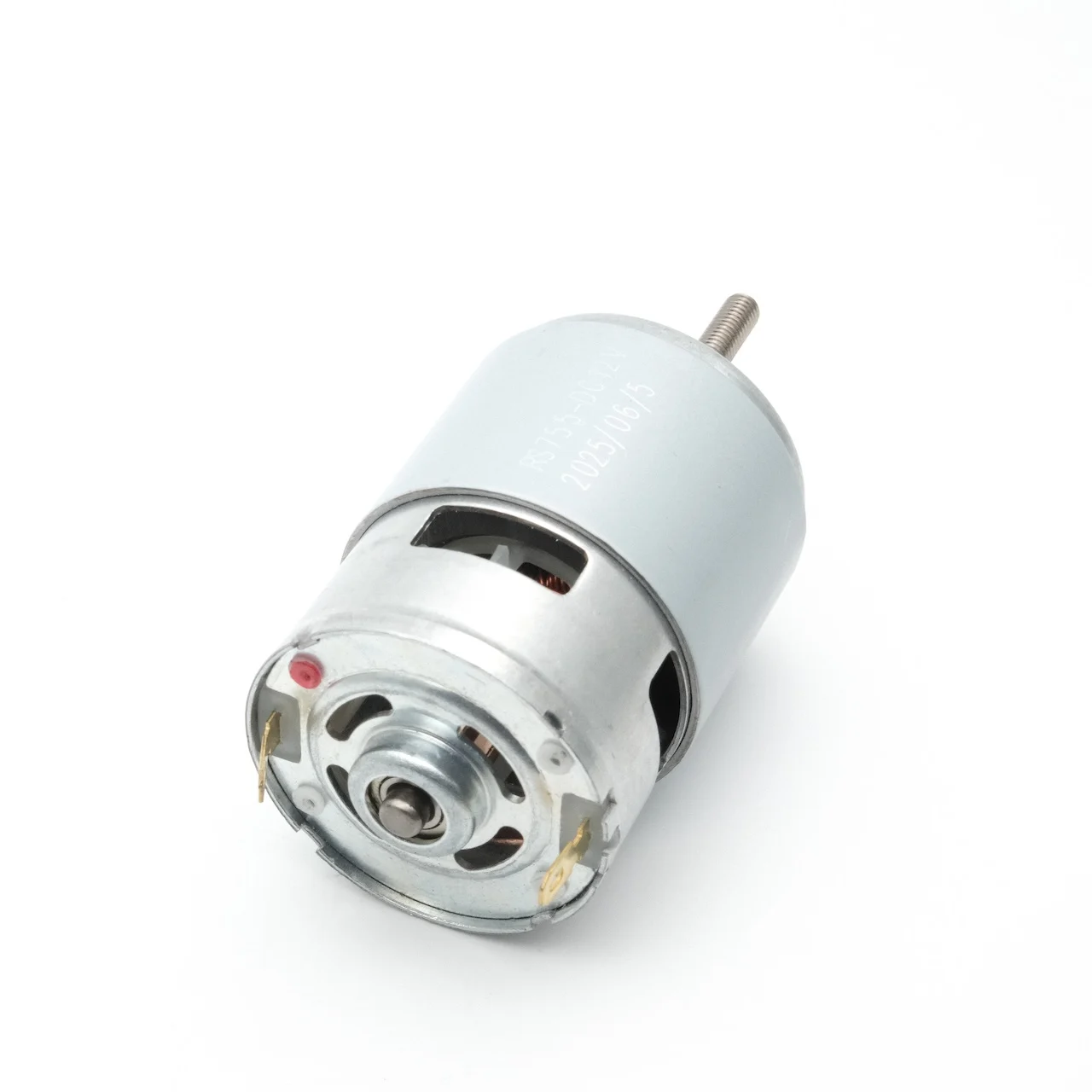 Lithium Electric Lawn Mower Accessories 755 DC Motor 12V 18V 21V Cordless Weeder 5mm Screw Threaded Shaft