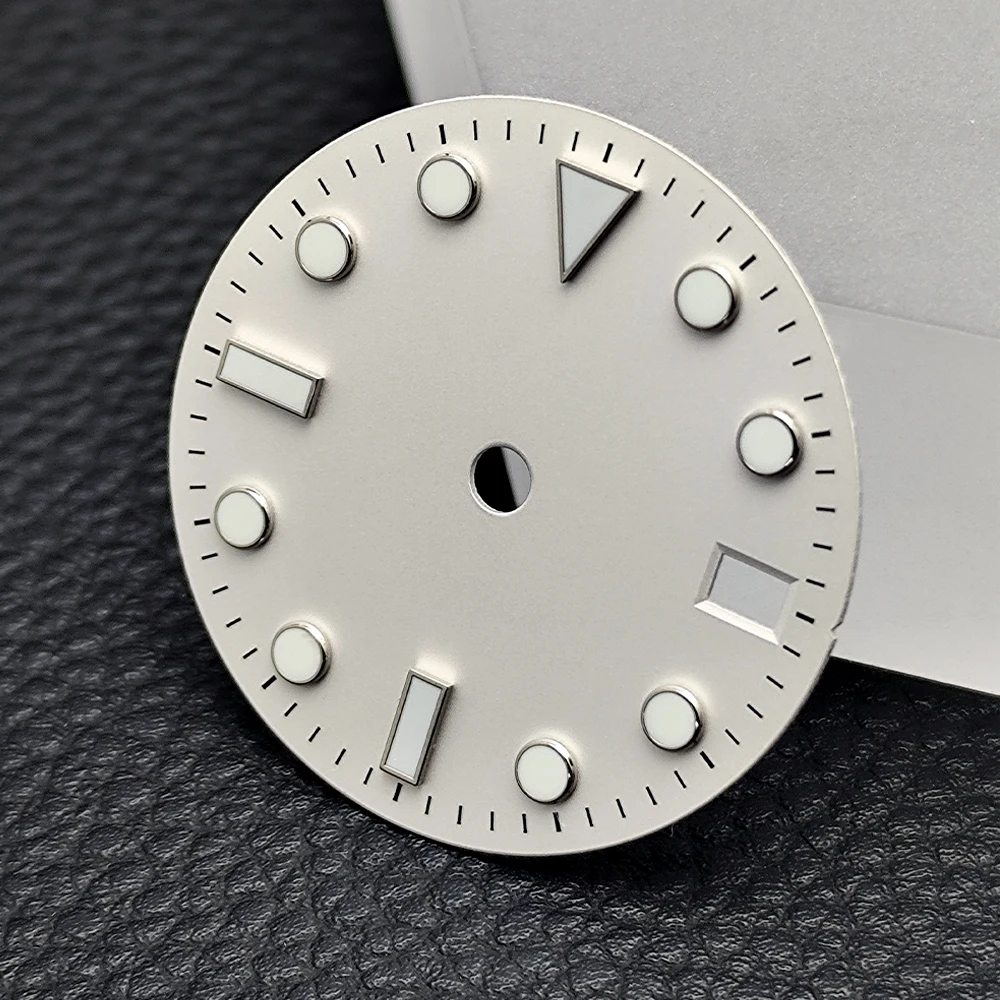 28.5 Diameter Date Watch Dial Luminous Dial Suitable for NH35/NH36 Movement Accessories Watch Parts Sterile Dial
