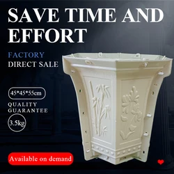 Molds of Silicone for Pots, Flower Stand, Plastic Planter, Planter, Outdoor, on Sale, 44cm Height