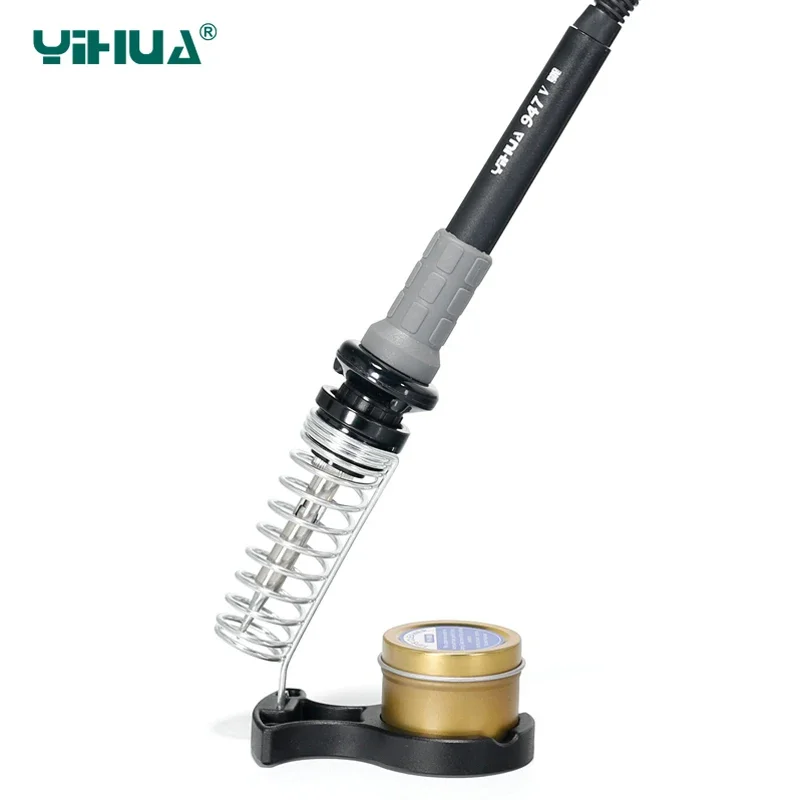 YIHUA 947-V 60W Electric Soldering iron LED lamp Soldering station Temperature Adjustable Soldering Iron tips +5pcs irons tips