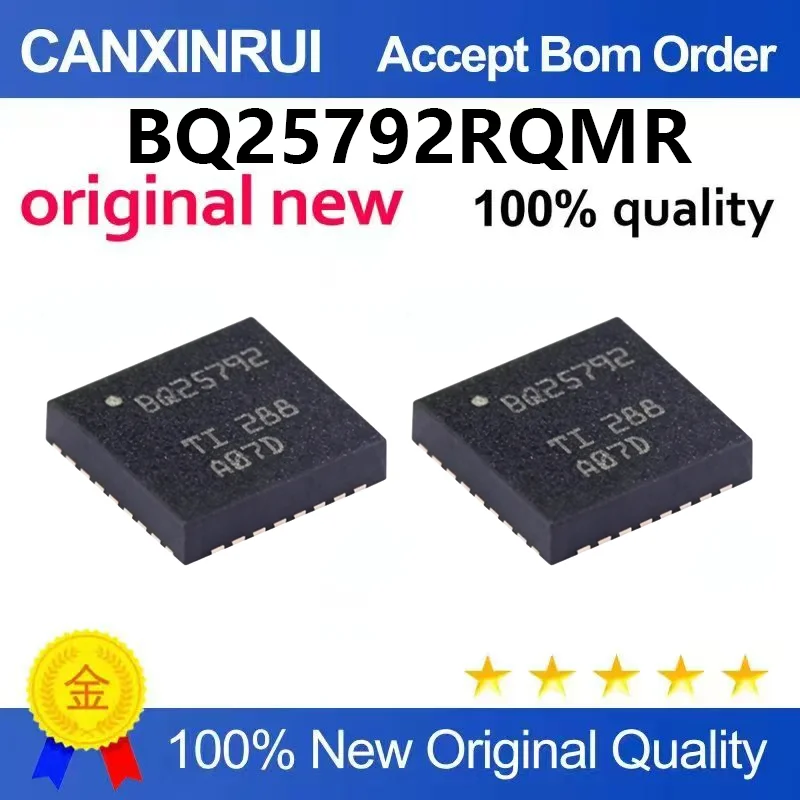 （5pcs-100pcs）Brand new original BQ25792RQMR BQ25792 VQFN-29 packaged battery management chip integrated IC