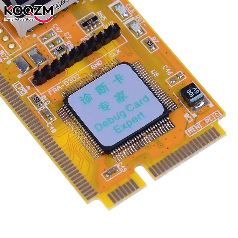 Многофункциональная 3 в 1 отладочная карта Expert Mini PCI PCI-E LPC, анализатор для ПК, ноутбуков, тестер er, диагностическая посттестовая карта, часть 5*3 см