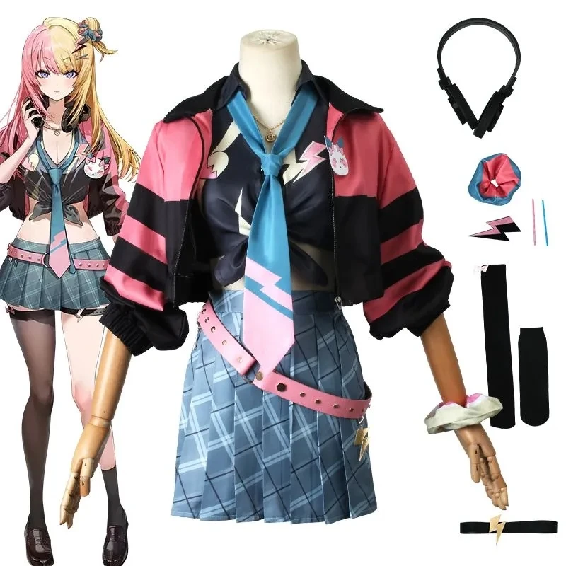 Cos EN  Seventh XSOLEIL  Kotoka Torahime  Cosplay Clothing Sets Fashionable And Sexy Dressing