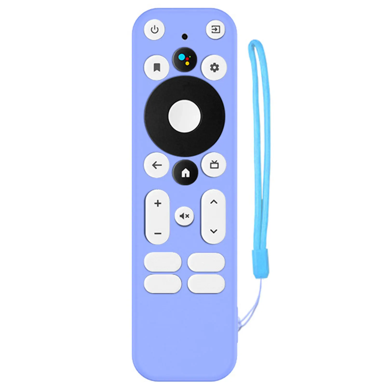 Silicone TV Remote Control Protective Sleeve All-inclusive TV Remote Control Cover Shockproof For Onn. AndroidTV 4k Uhd