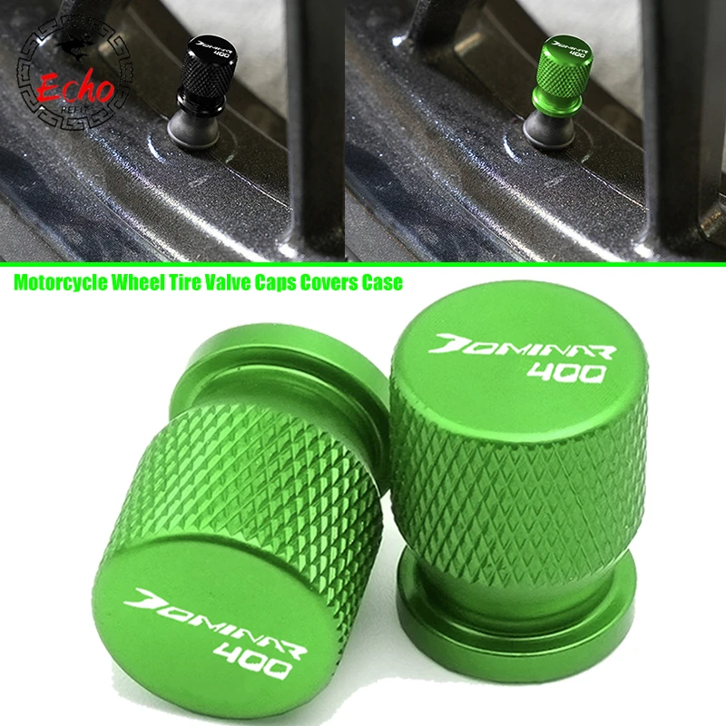 For Bajaj Dominar 400 Pulsar Dominar400 2020-2024 Brand new Motorcycle CNC Accessories Wheel Tire Valve Caps Covers Case