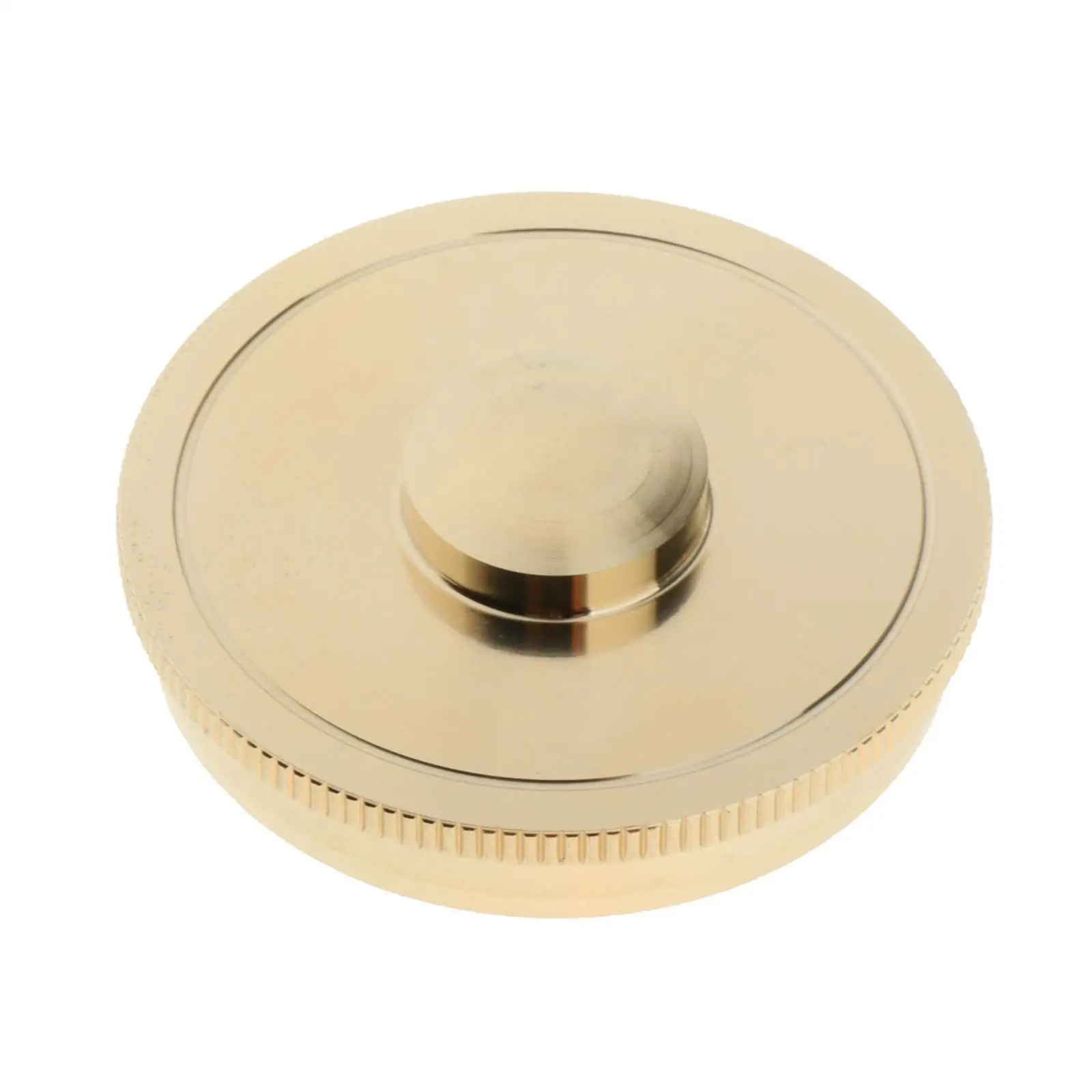 French Horn Cylinder Lower Cover Copper Accessory Pad for Instrument Repair and Beginner to Intermediate Players
