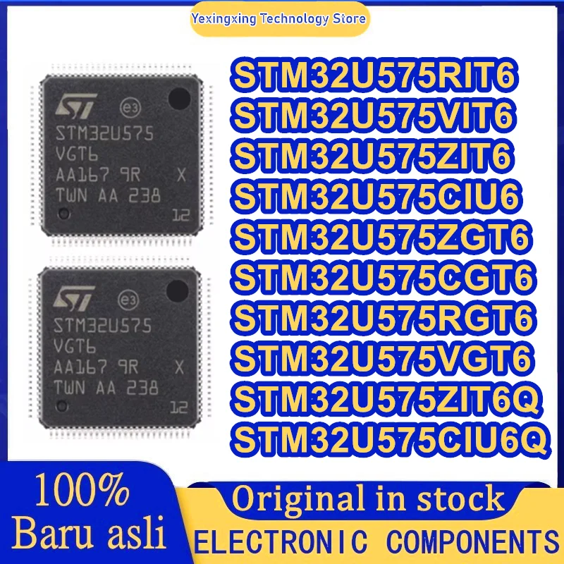 STM32U575VIT6 STM32U575ZIT6 STM32U575RIT6 STM32U575CIU6 STM32U575ZGT6 RGT6 STM32U575VGT6 CGT6 STM32U575ZIT6Q STM32U575CIU6Q