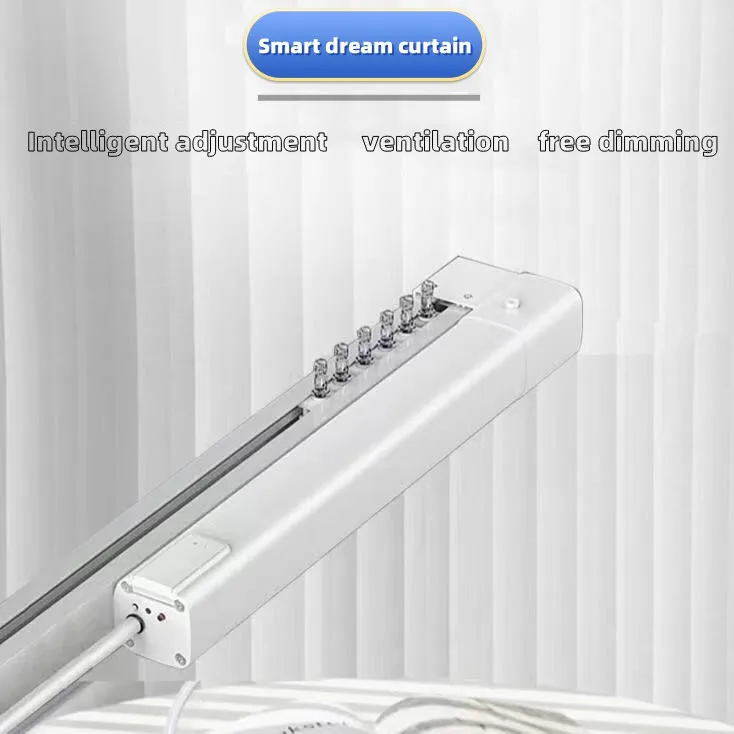 Electric dream curtain wifi zigbee tuya Alexa Google Alice Voice Control Smart Home Electric Curtain System Track Set