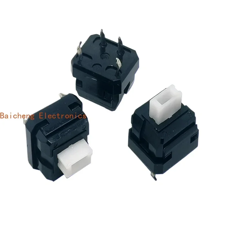10PCS Keyboard switch 12 * 14 * 12 mechanical keyboard switch touch micro movement 4-pin white core no sound